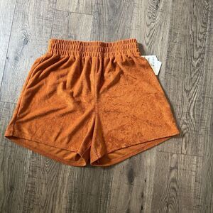 Open Edit Womens Shorts XS terry Cloth